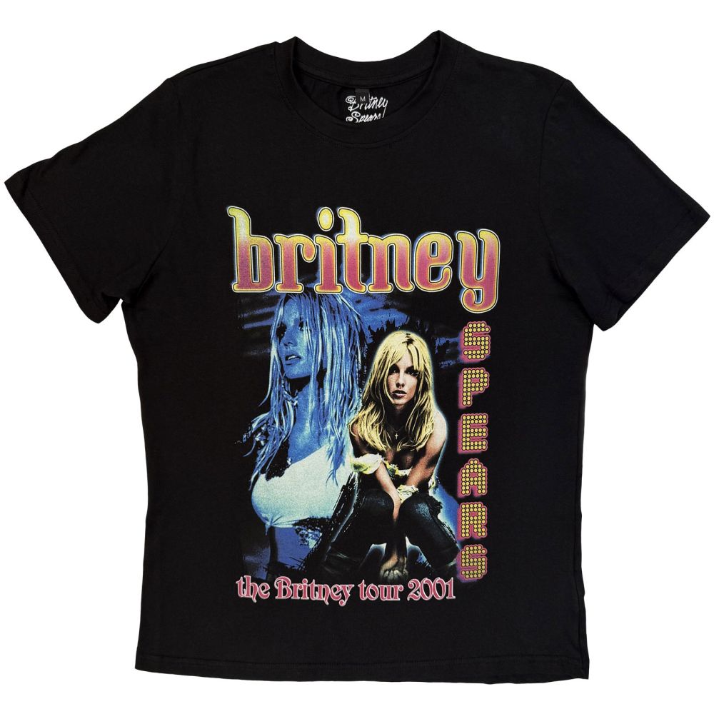 Britney Spears - Britney Tour Damen TShirt - Schwarz